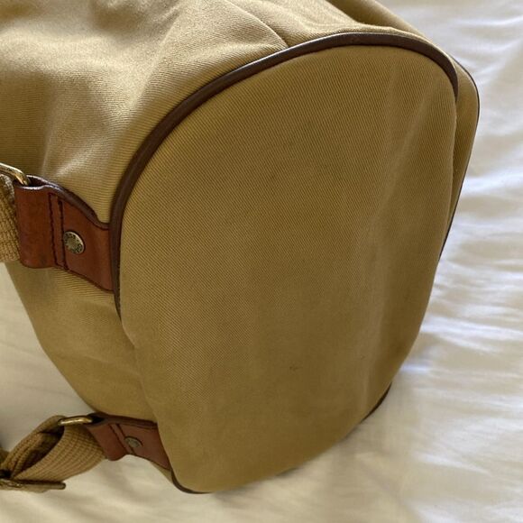 VINTAGE GUESS Canvas with Leather Trim Backpack - Picture 11 of 16